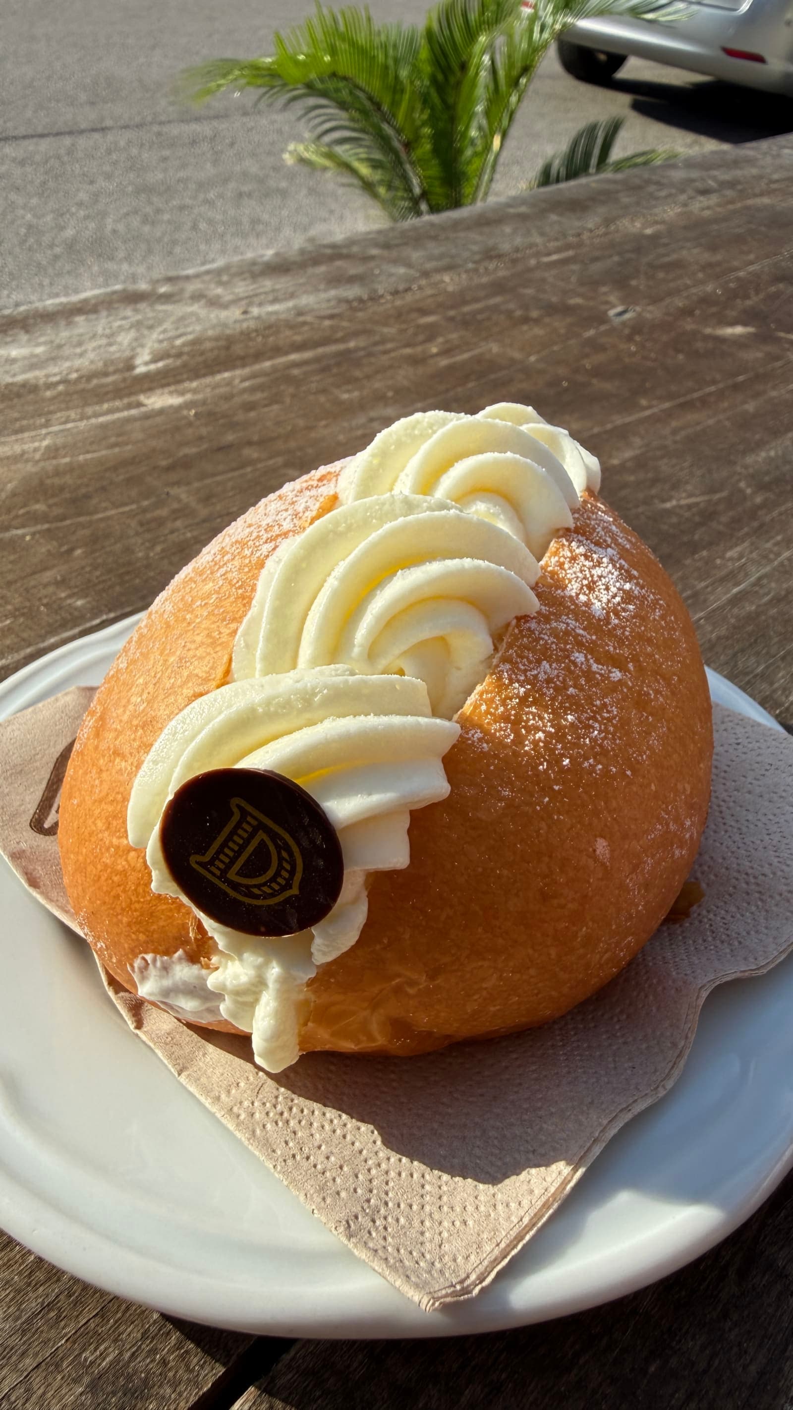 Italian post-race dessert served after the Coppa Italia Enduro weekend.